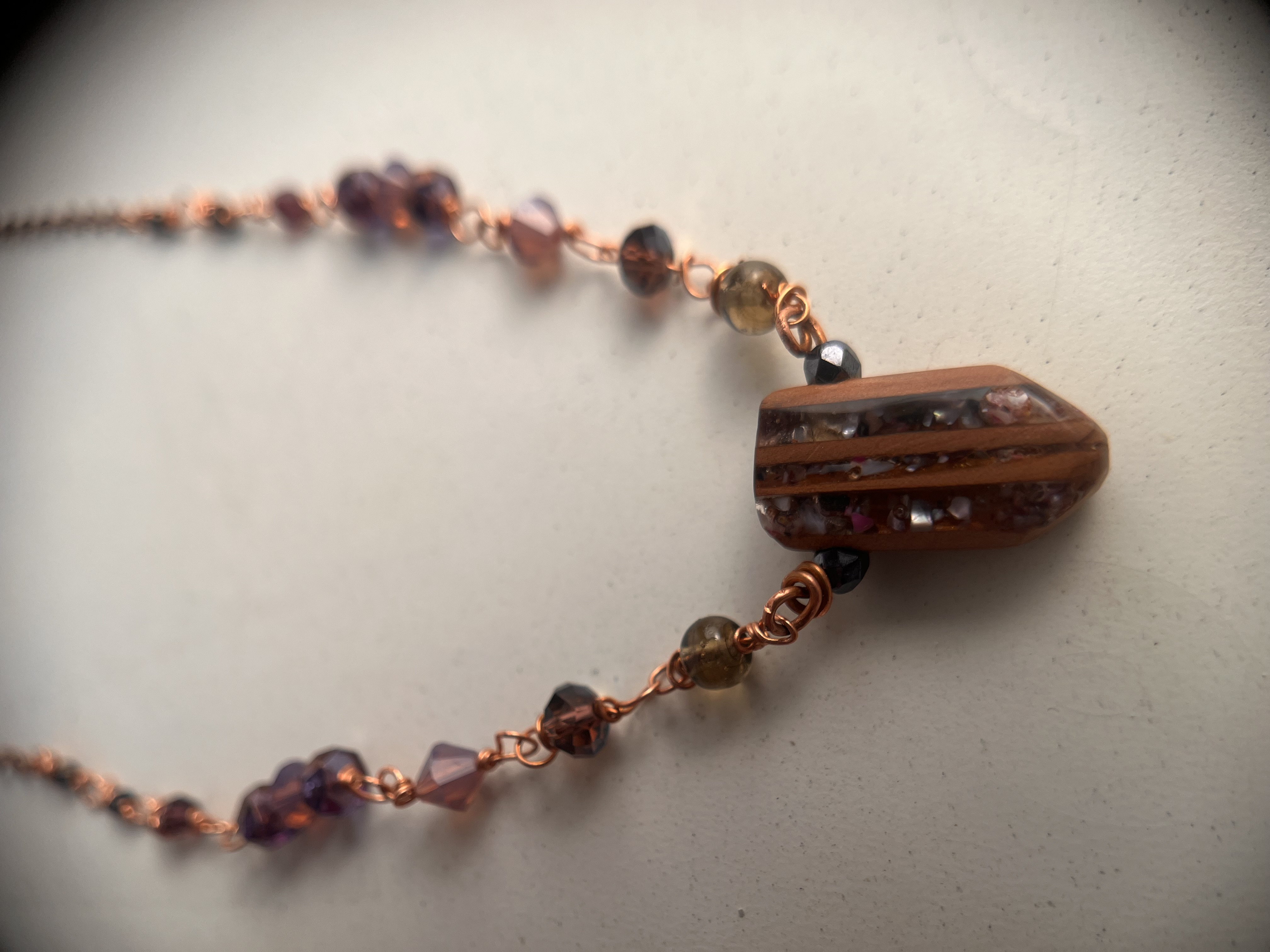 Quiet Carrier — handmade sustainable luxury jewelry detail, responsible materials, angle 2
