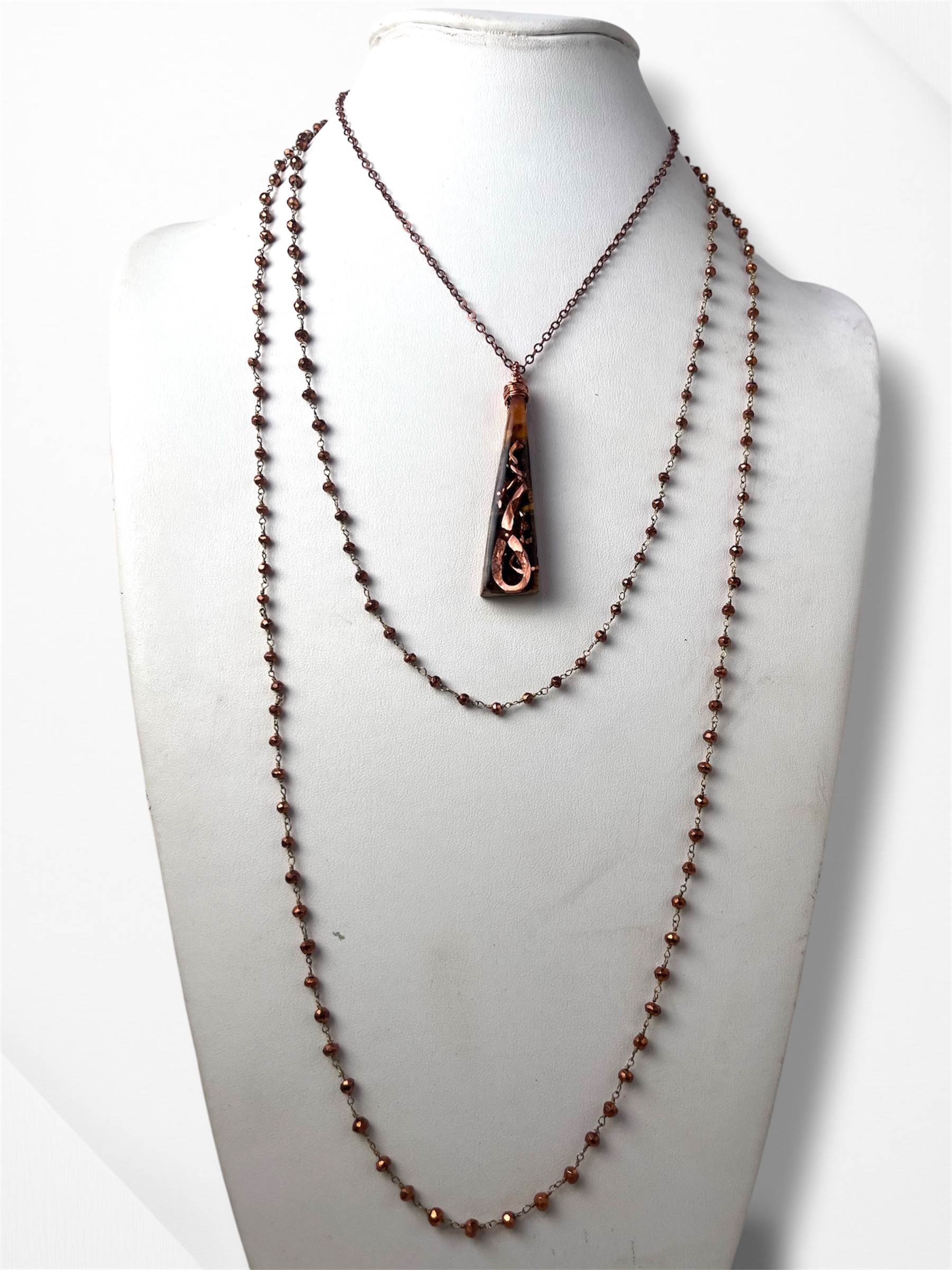 Ember Codex — handmade sustainable luxury jewelry detail, responsible materials, angle 3
