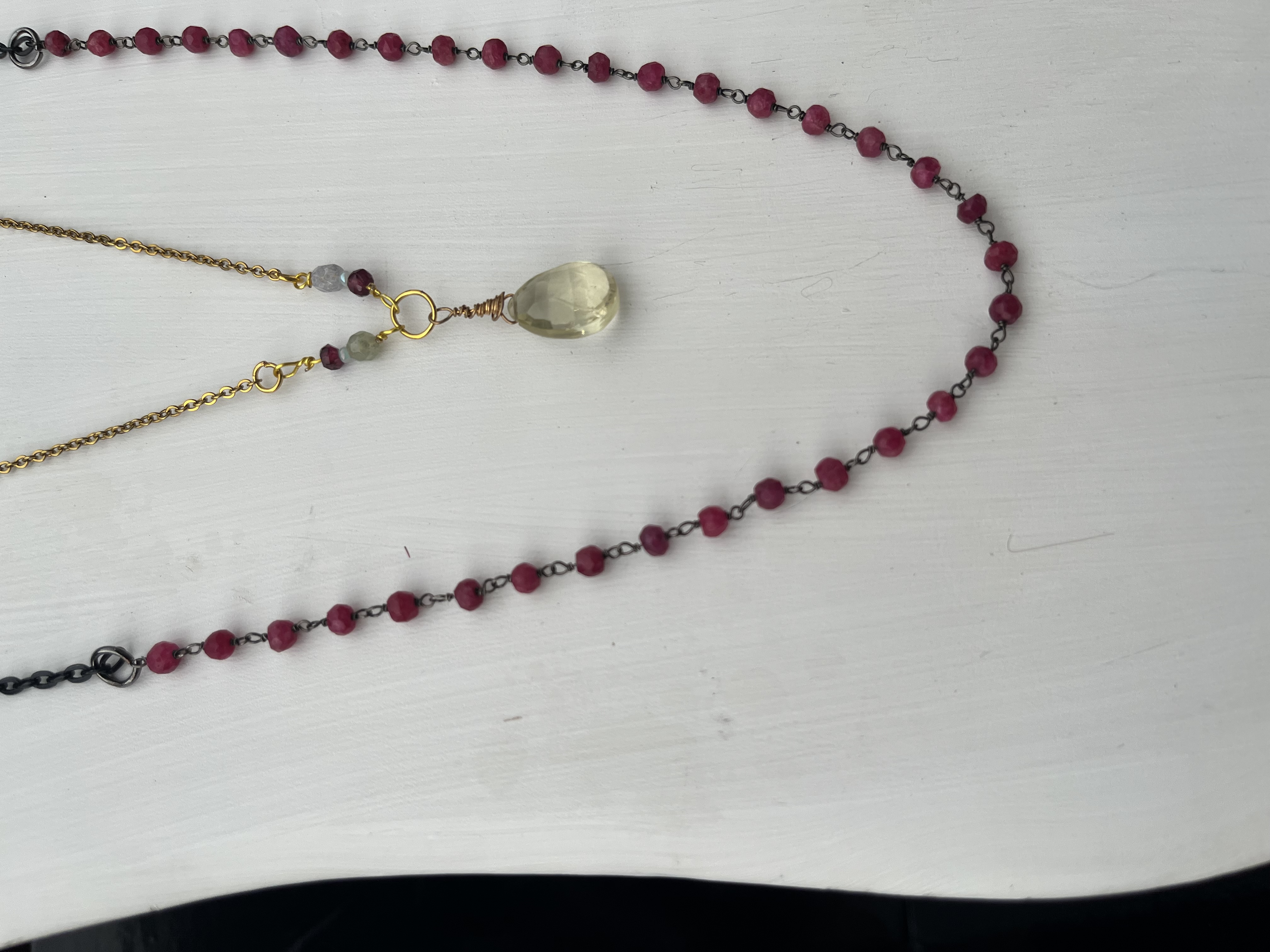 Ember Carrier — handcrafted small-batch jewelry from eco-luxe Reclaimed Gold-Fill and Oxidised Silver materials, sculptural statement piece close-up